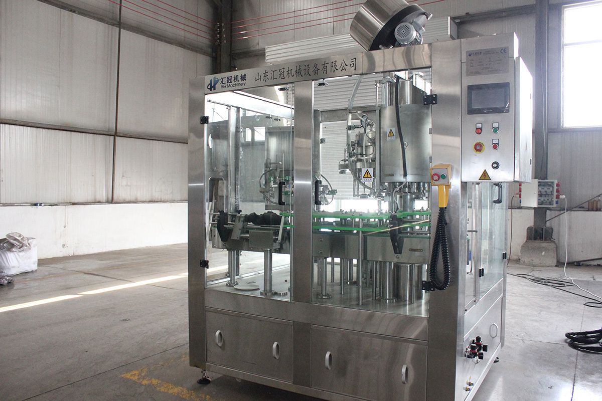 Automatic 1000-1500BPH  Beer Bottle Filling Machine