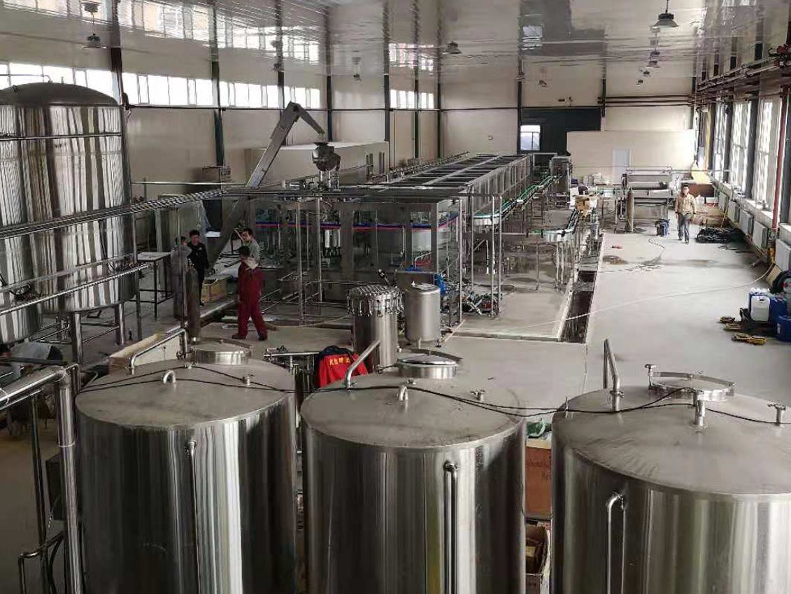 1000L 2000L Micro Brewery Fermentation Equipment Commercial Beer Brewing Equipme