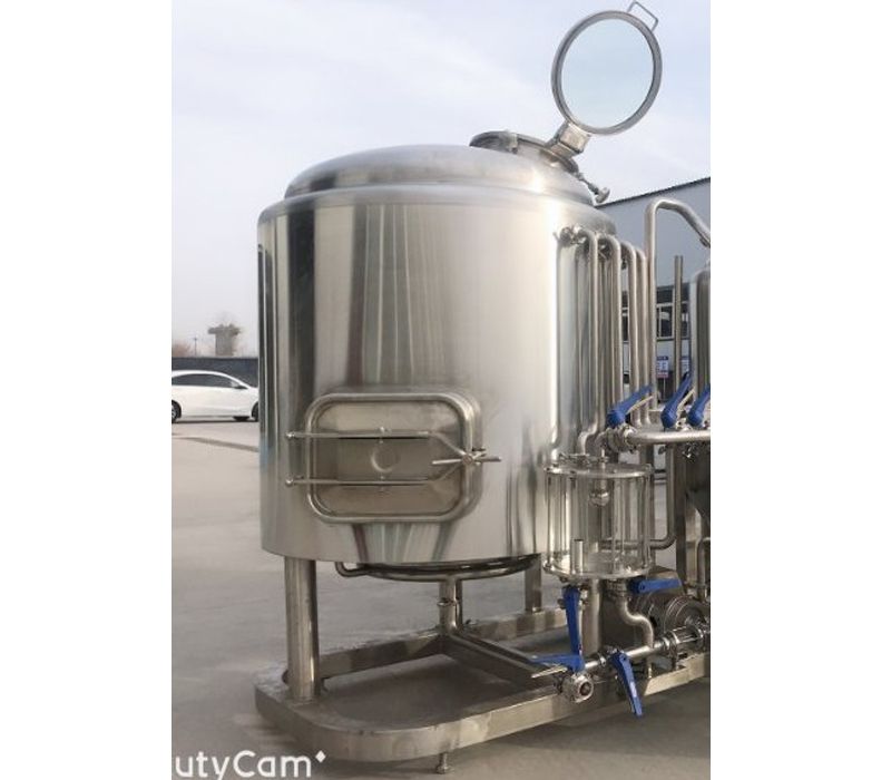 2 vesselss ,500L craft mashing system for European market