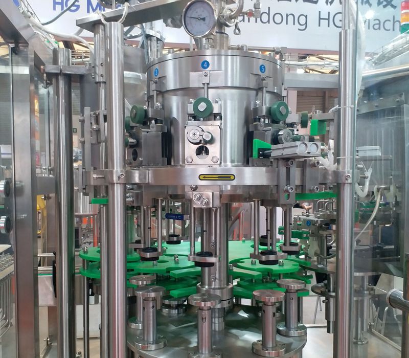 8 heads beer bottle filling machine