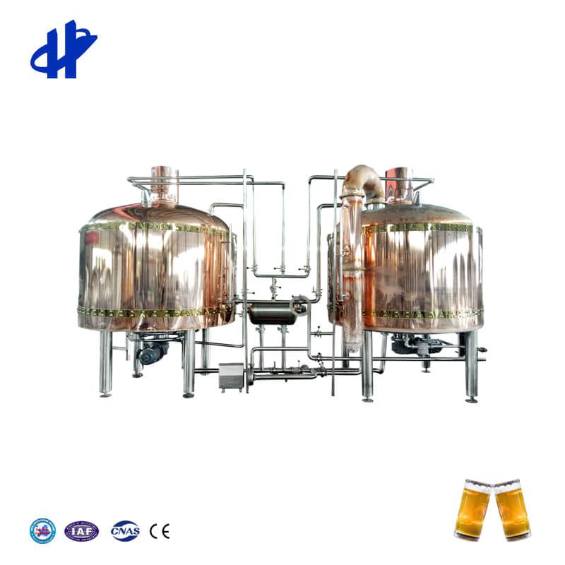2000L 2 Vessels Copper Brewing Equipment