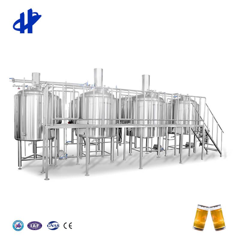 1000L 4 Vessels Beer Brewing Equipment